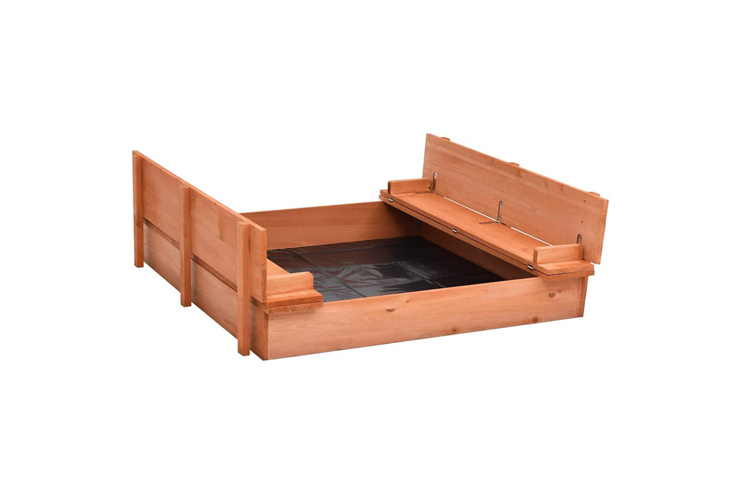 Vidaxl Sandbox Firwood 95x90x15 Cm-4