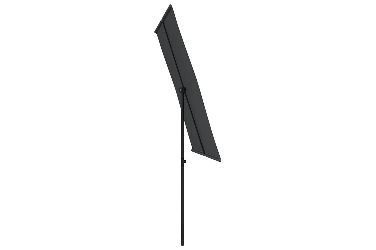 Vidaxl 47342 Outdoor Parasol With Aluminium Pole 2x1.5 M Black-4
