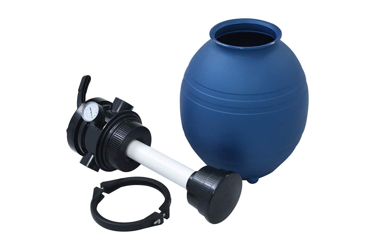 vidaXL 92246 Pool Sand Filter With 4 Position Valve Blue 300mm-4