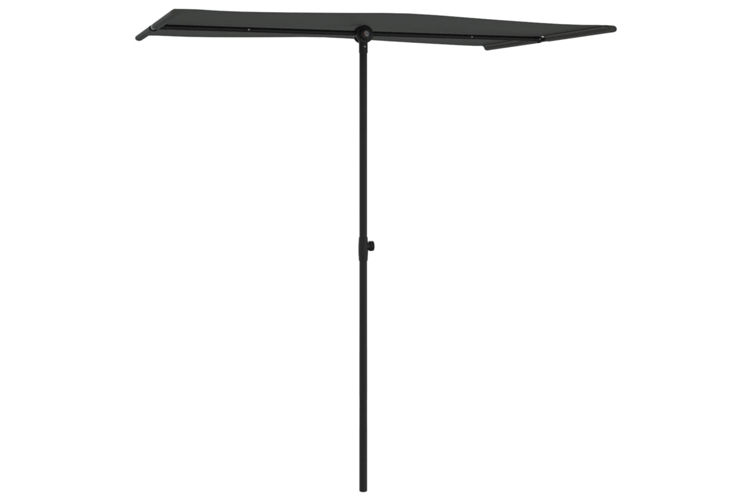 vidaXL 47330 Outdoor Parasol With Aluminium Pole 180x110cm Anthracite-2
