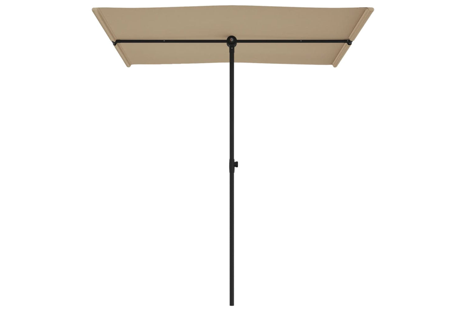 vidaXL 47331 Outdoor Parasol With Aluminium Pole 180x110cm Taupe-3