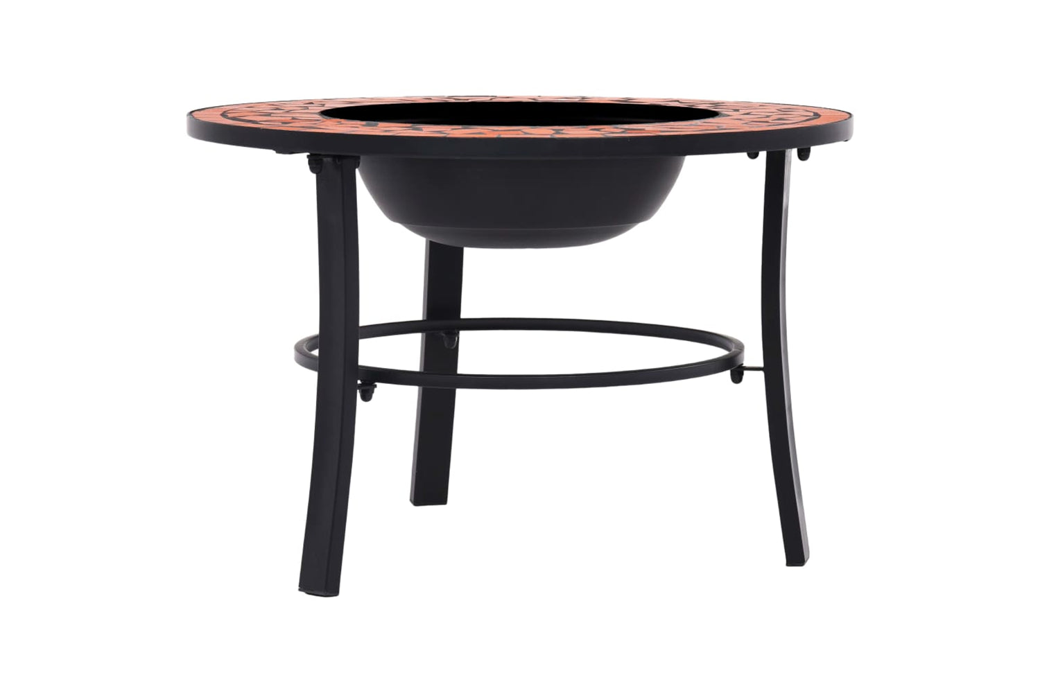 Vidaxl 46719 Vidaxl Mosaic Fire Pit Terracotta 68cm Ceramic-3