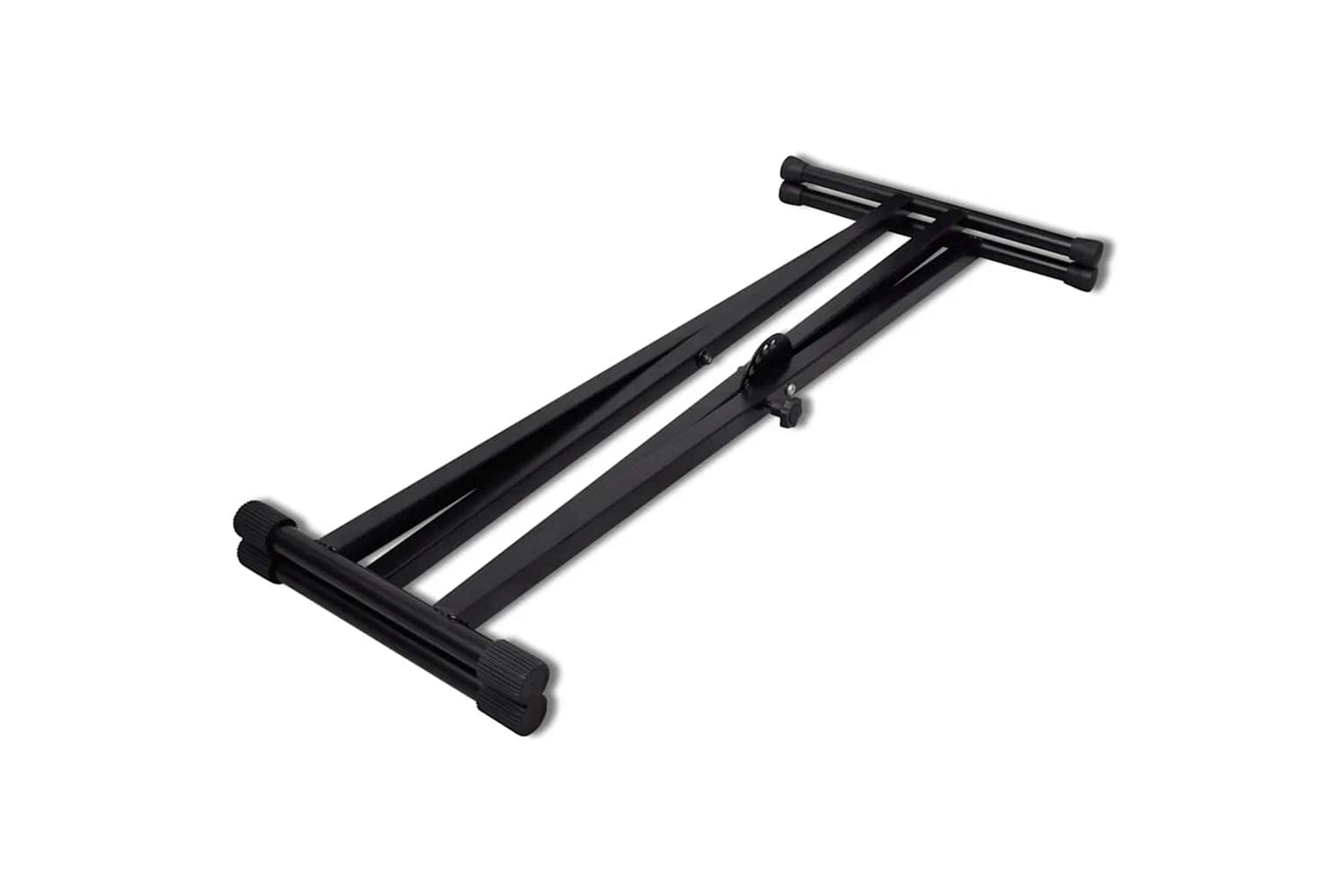 vidaXL 70030 Adjustable Double Braced Keyboard Stand X-frame-3