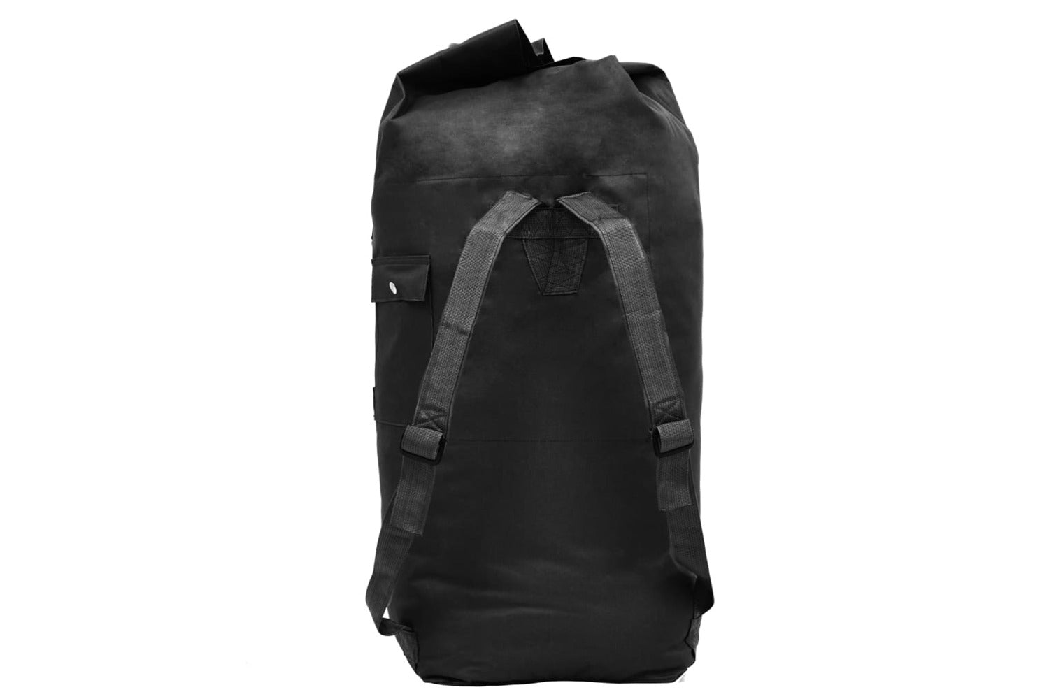 Vidaxl 91387 Army-style Duffel Bag 85 L Black-4