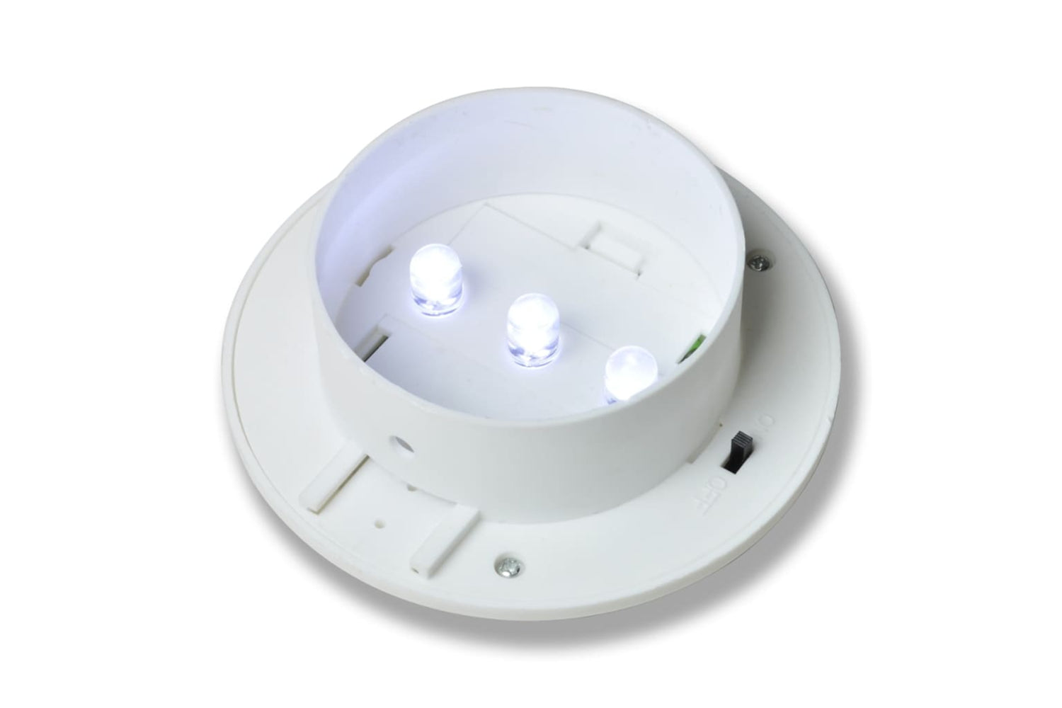 Vidaxl 41181 Outdoor Solar Lamp Set 6 Pcs Fence Light Gutter Light White-6
