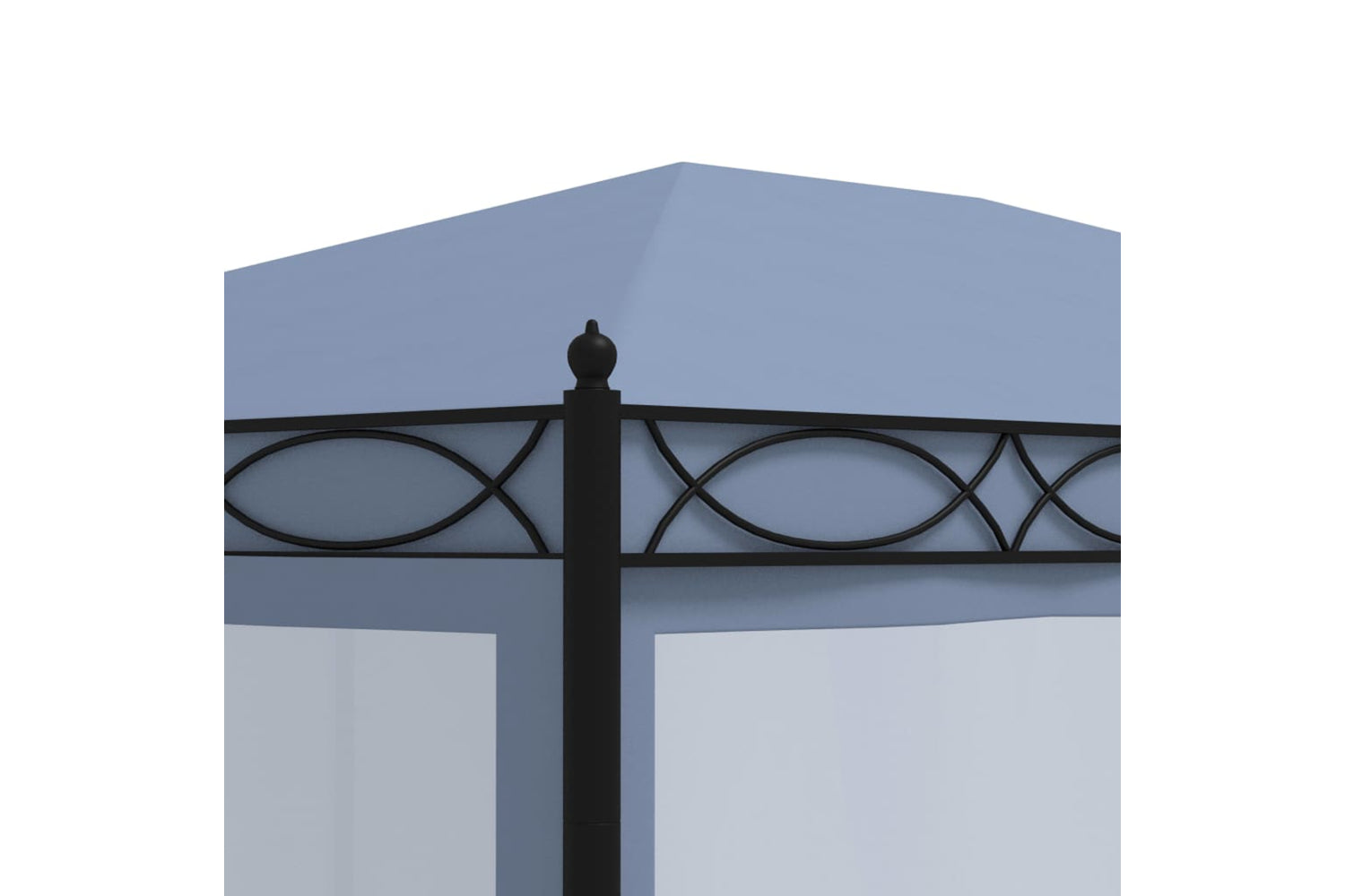 Vidaxl 48057 Gazebo With Mesh Screens 3x4 M Anthracite Steel-5
