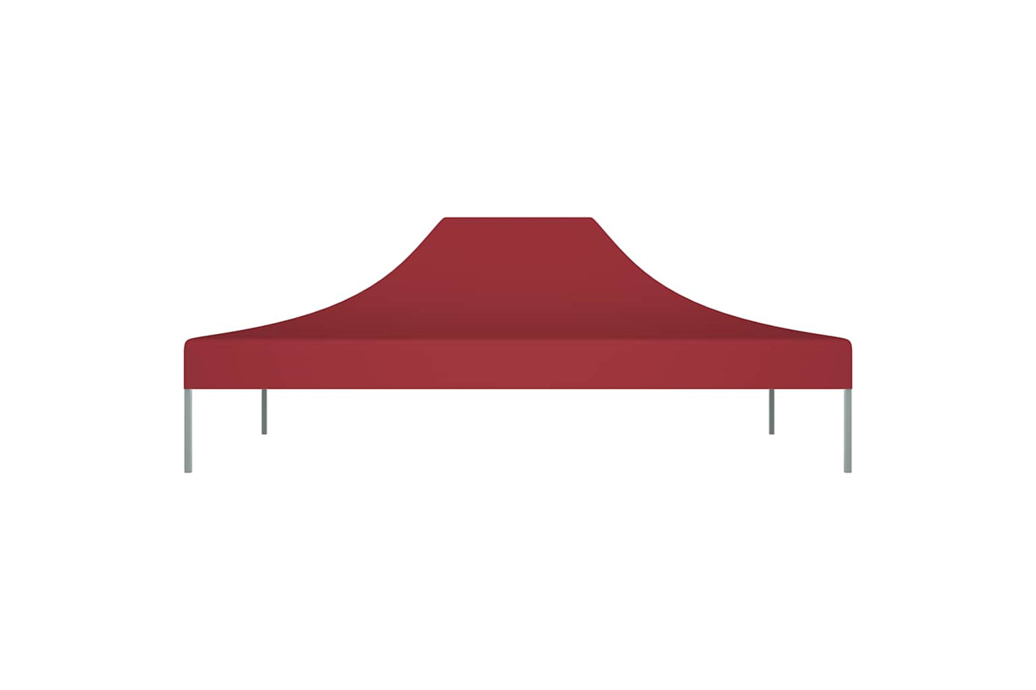 Vidaxl Party Tent Roof 4x3 M Burgundy 270 G/m2-2