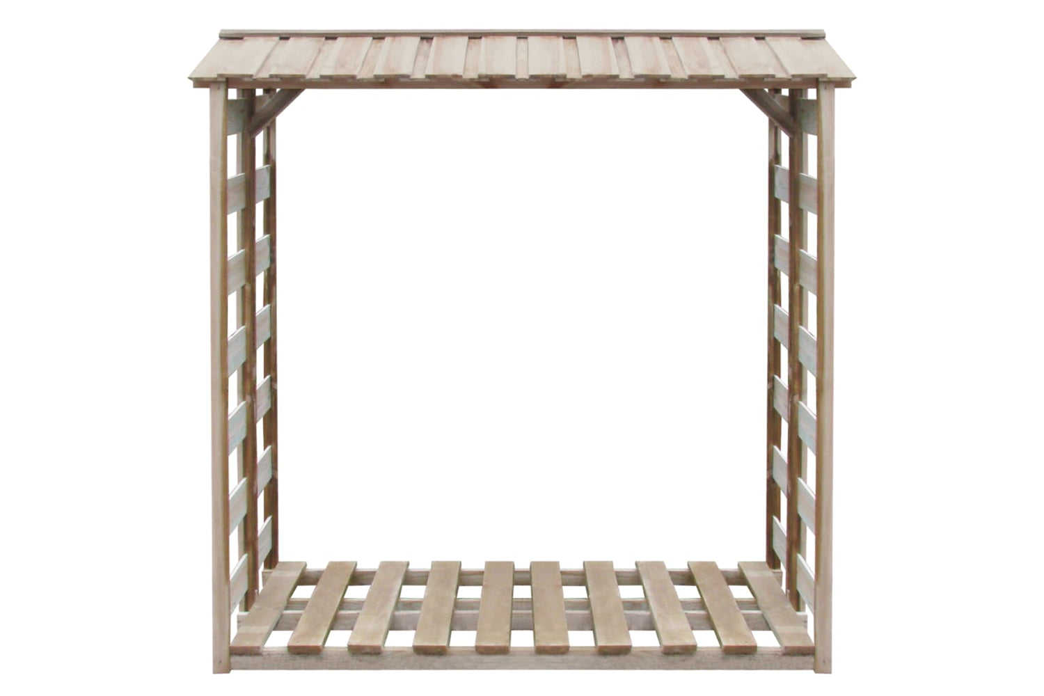 vidaXL 43329 Firewood Storage Shed 150x90x176cm Impregnated Pinewood-2