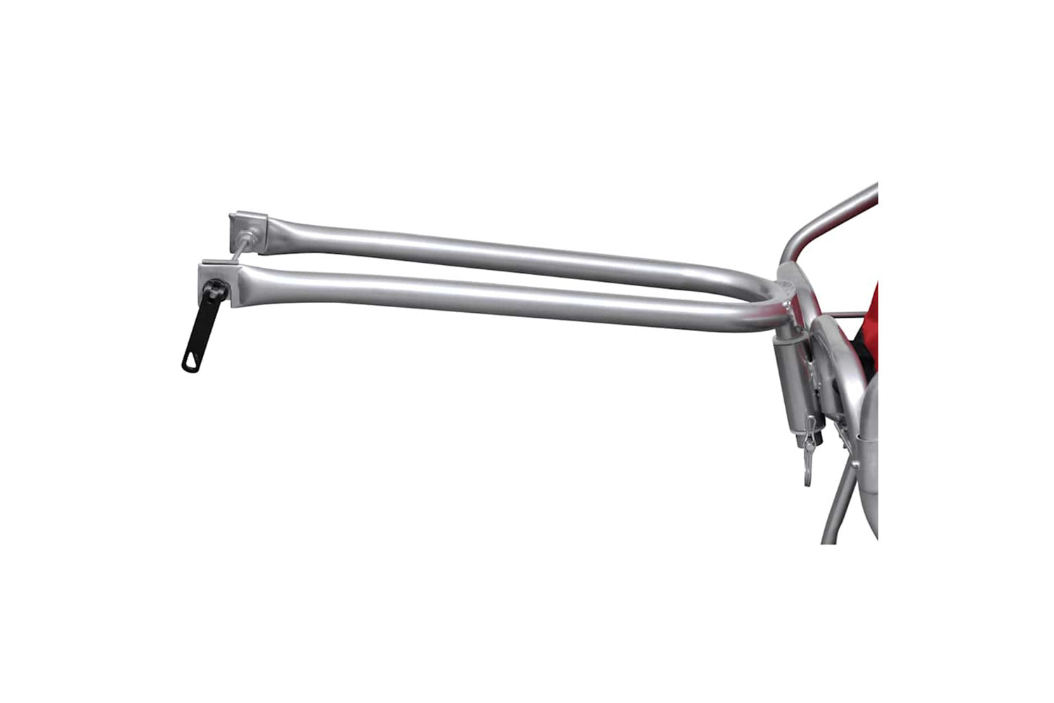 Vidaxl Bike Trailer One-wheel With Storage Bag-9