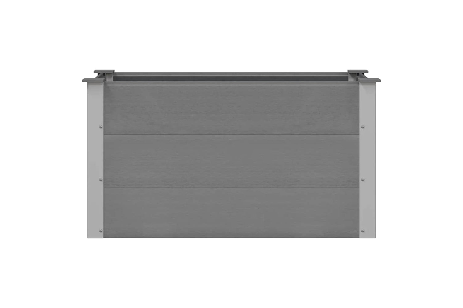 vidaXL 43603 Garden Raised Bed Wpc 100x50x54cm Grey-3