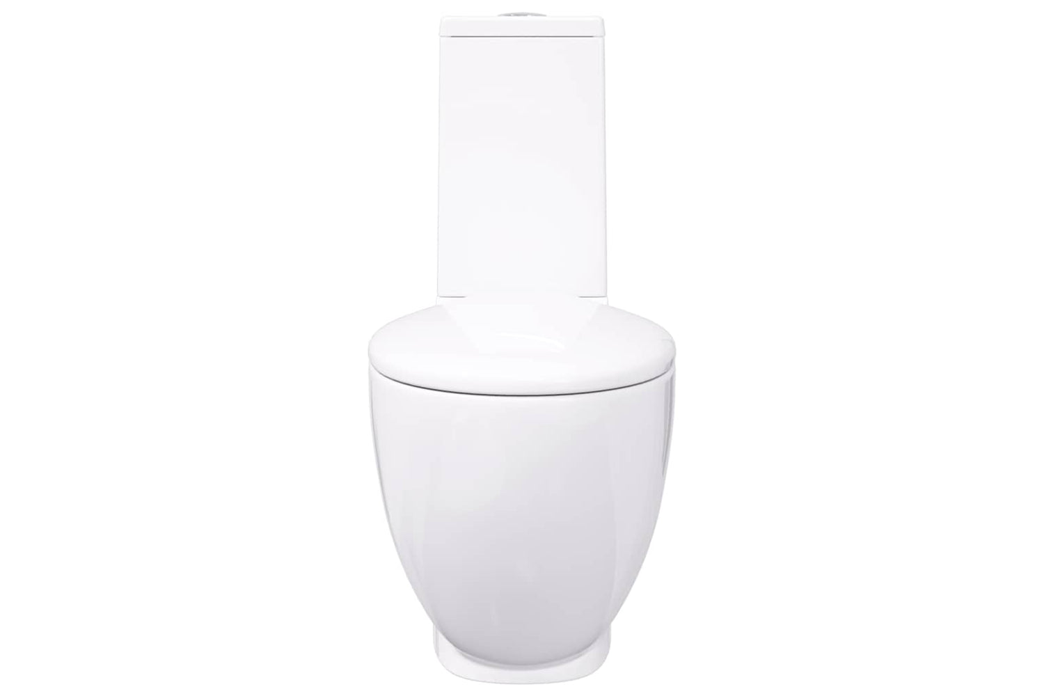 Vidaxl 240376 Ceramic Toilet Back Water Flow White-3