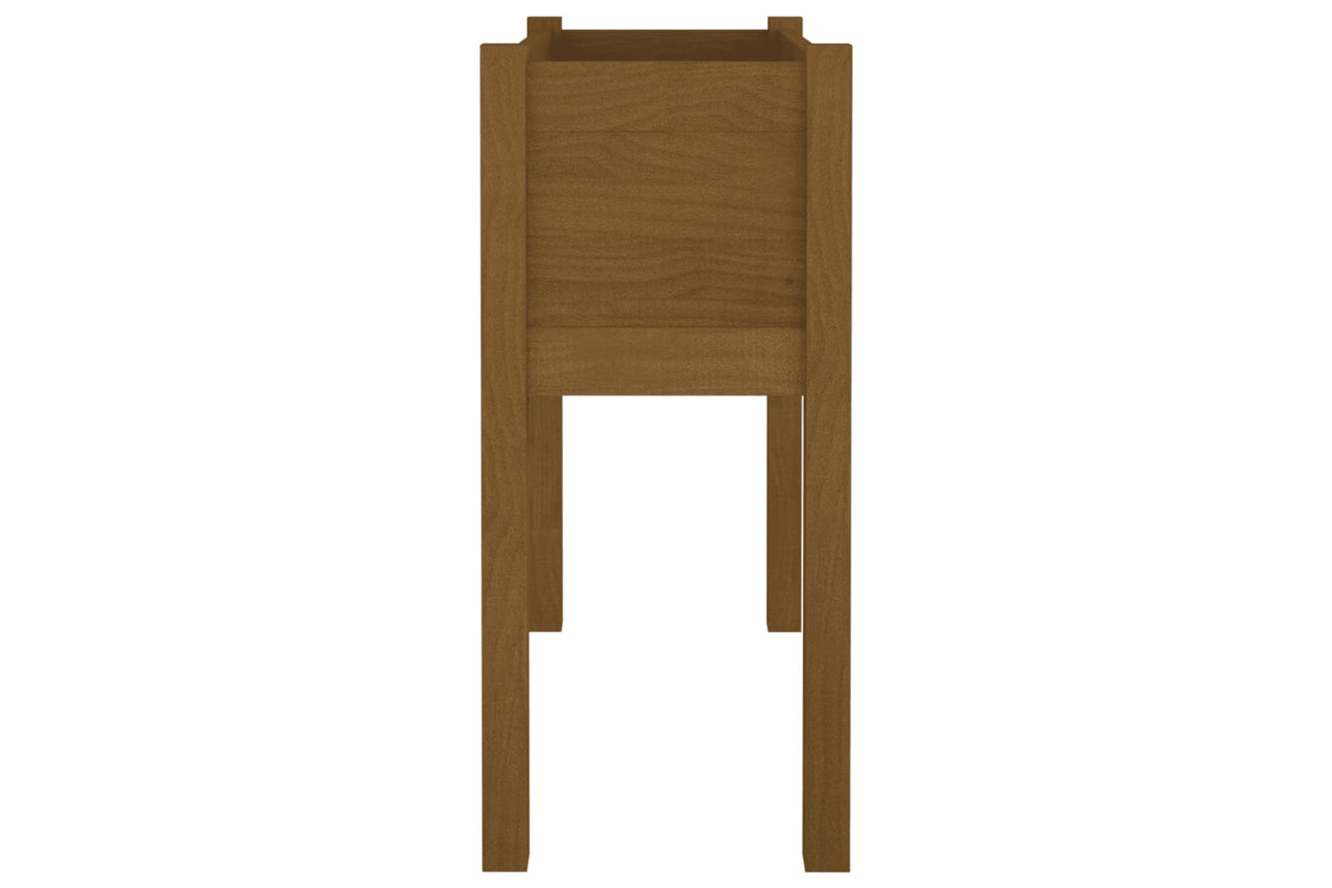 vidaXL 810825 Garden Planter Honey Brown 70x31x70cm Solid Pinewood-3