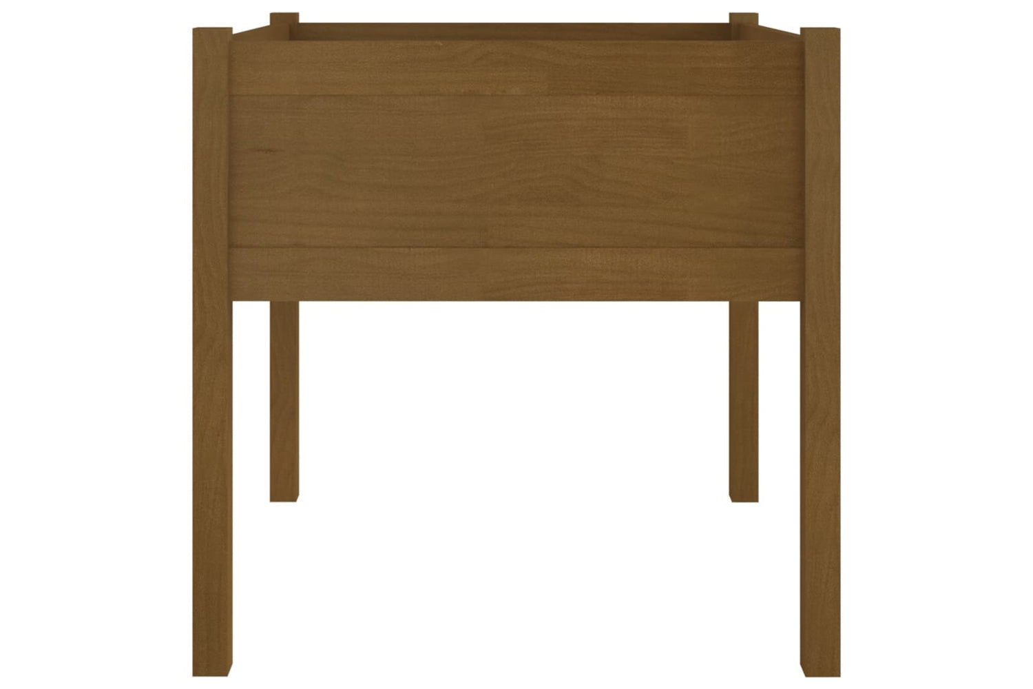 vidaXL 810815 Garden Planter Honey Brown 70x70x70cm Solid Pinewood-3