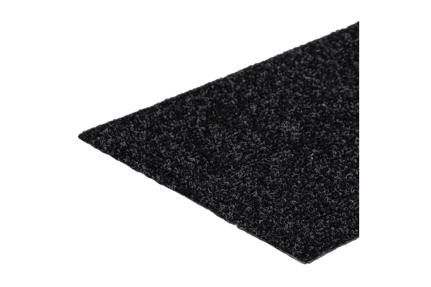 vidaXL 326926 Self-adhesive Stair Mats Rectangular 15 Pcs 76x20cm Black-5