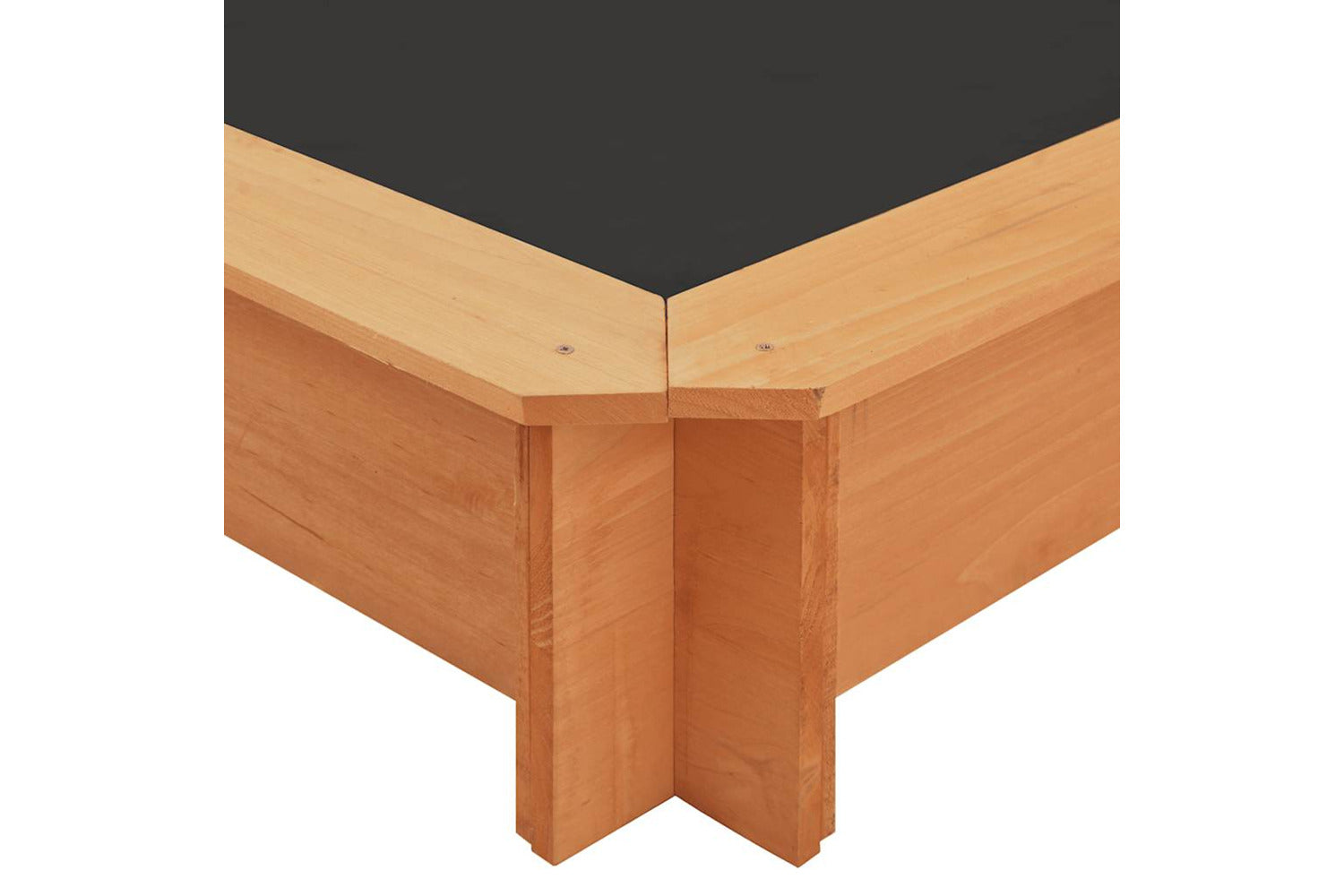 Vidaxl Sandbox With Adjustable Roof Firwood 115x115x115 Cm-8