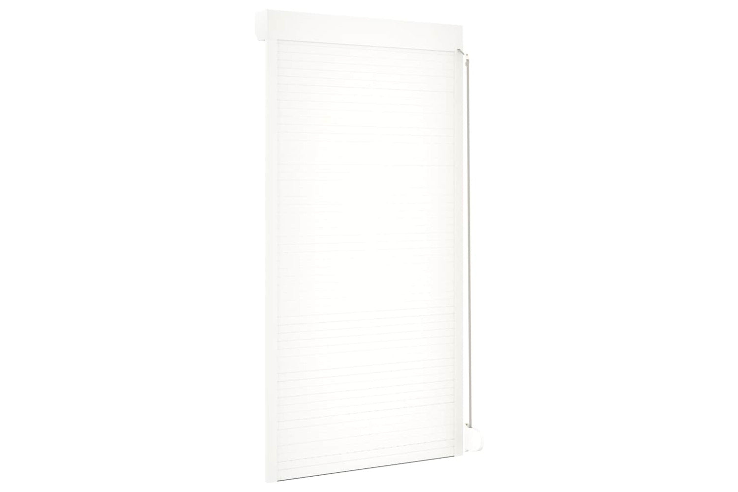 Vidaxl Roller Shutter Aluminium 110x220 Cm White-6