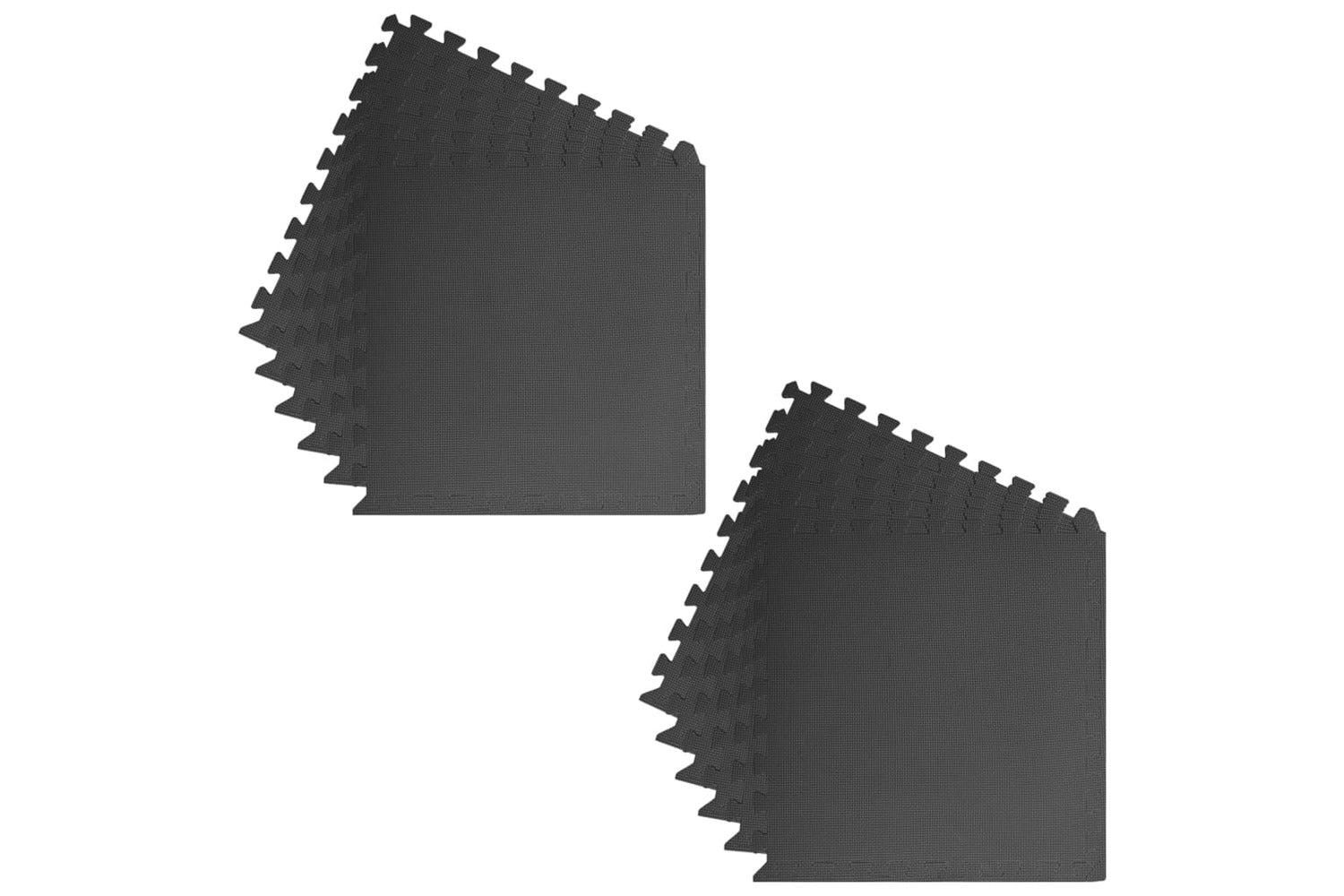 Vidaxl Floor Mats 12 Pcs 4.32 ? Eva Foam Black-5