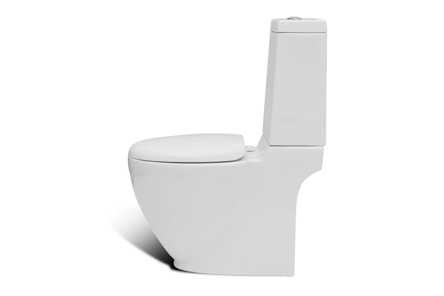 Vidaxl 270059 Stand Toilet & Bidet Set White Ceramic-4