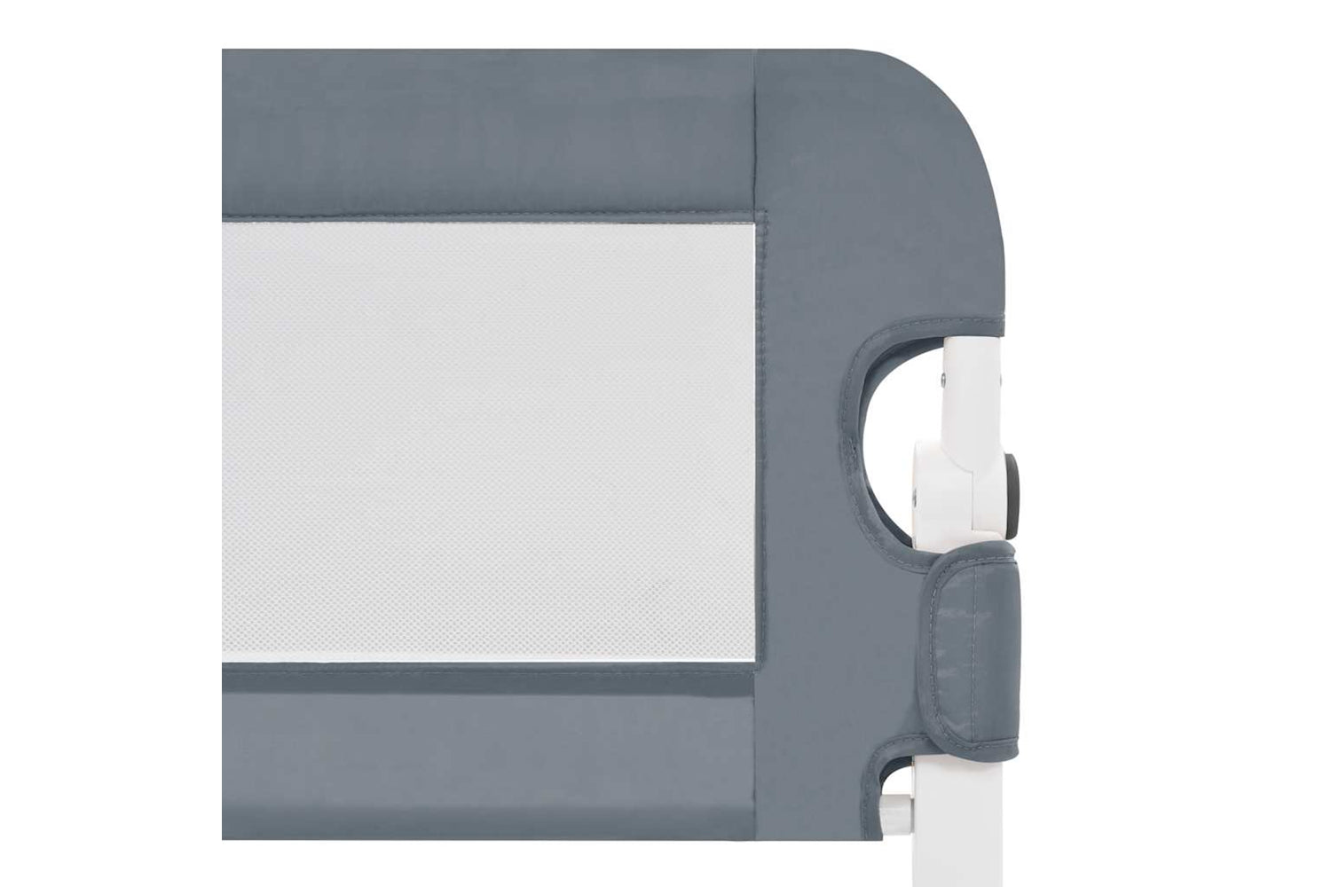 Vidaxl Toddler Safety Bed Rail Grey 180x42 Cm Polyester-4