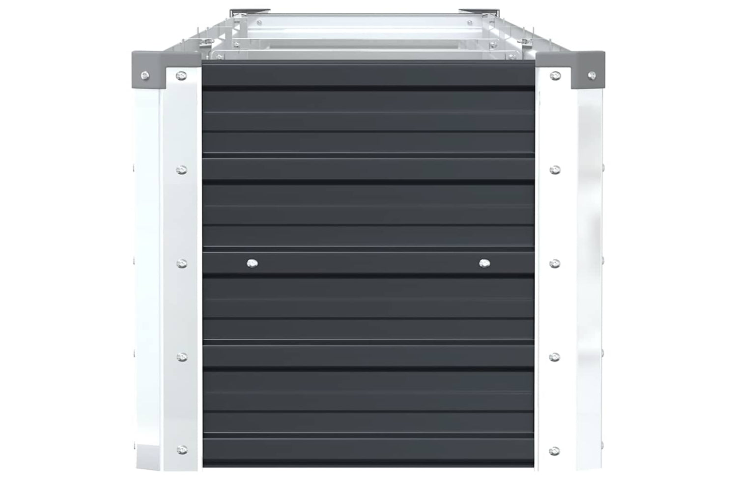 vidaXL 47055 Garden Raised Bed Galvanised Steel 320x40x45cm Anthracite-4