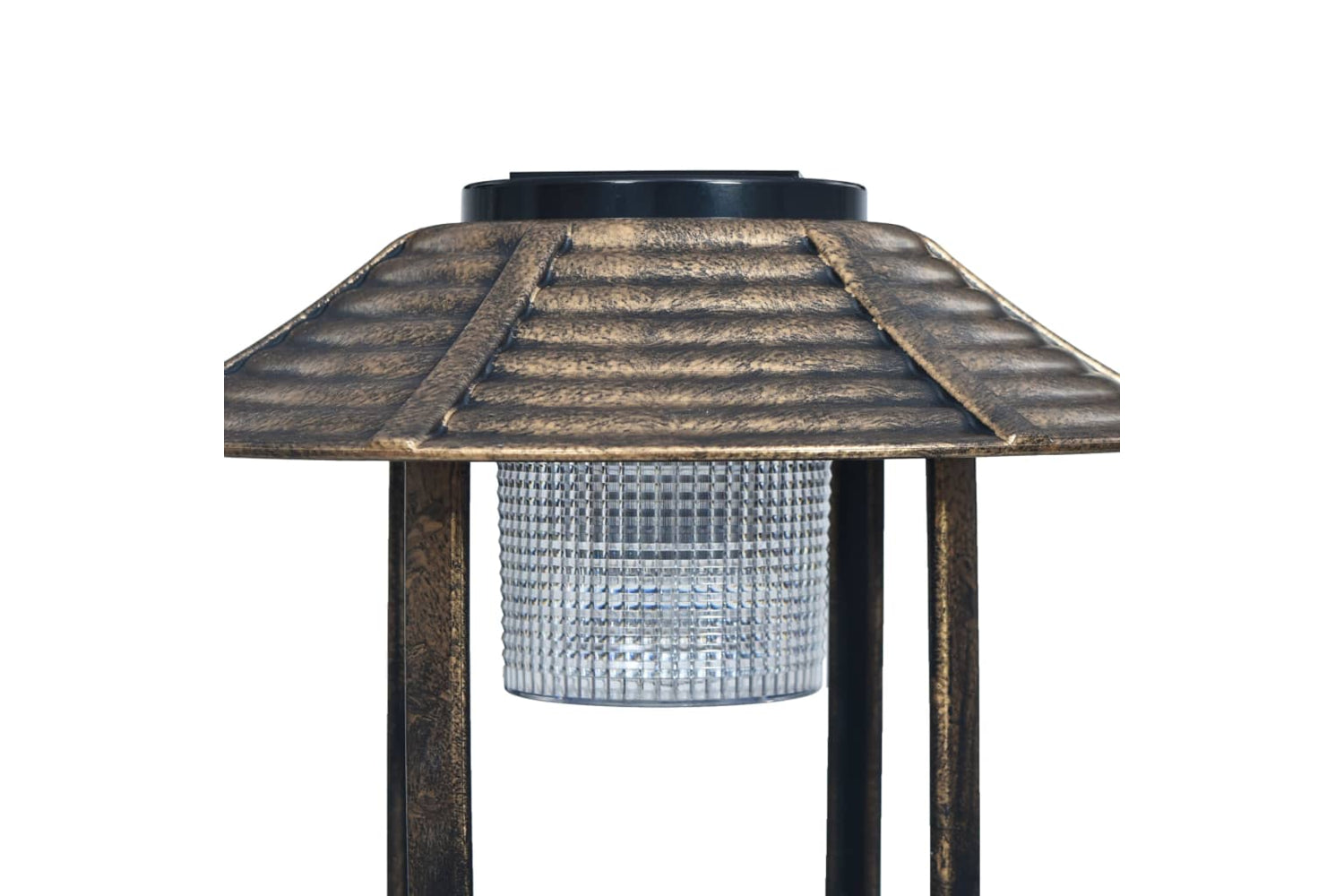 Vidaxl 48221 Decorative Birdbath With Solar Powered Led Lights Plastic-5