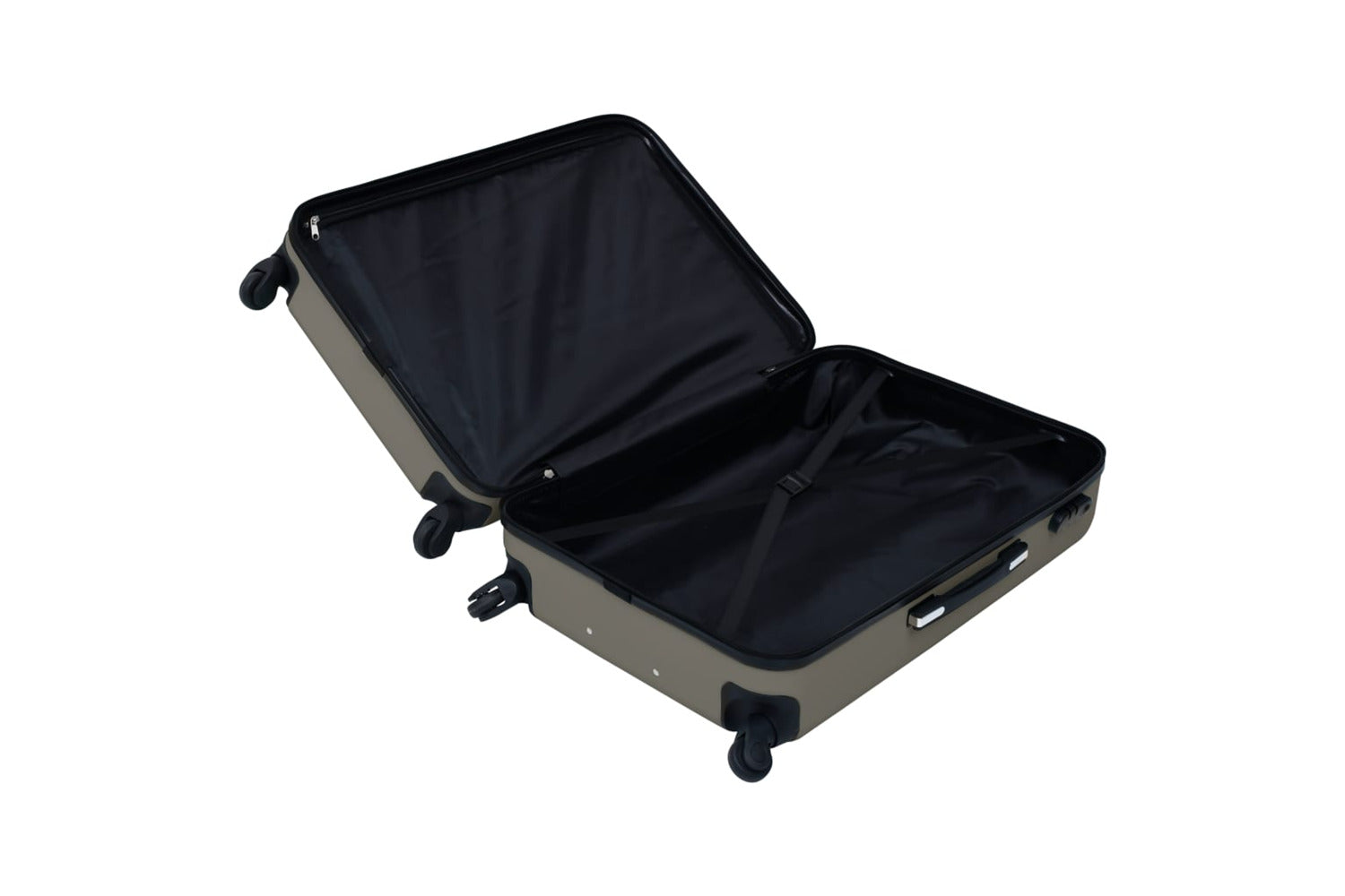 Vidaxl 92427 Hardcase Trolley Anthracite Abs-5