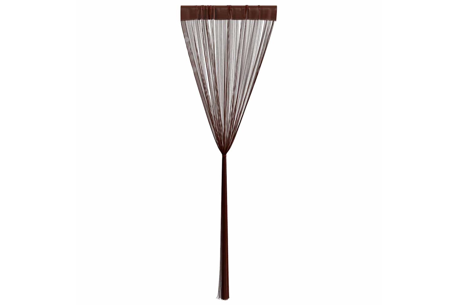 vidaXL 132410 String Curtains 2 Pcs 100x250cm Brown-5
