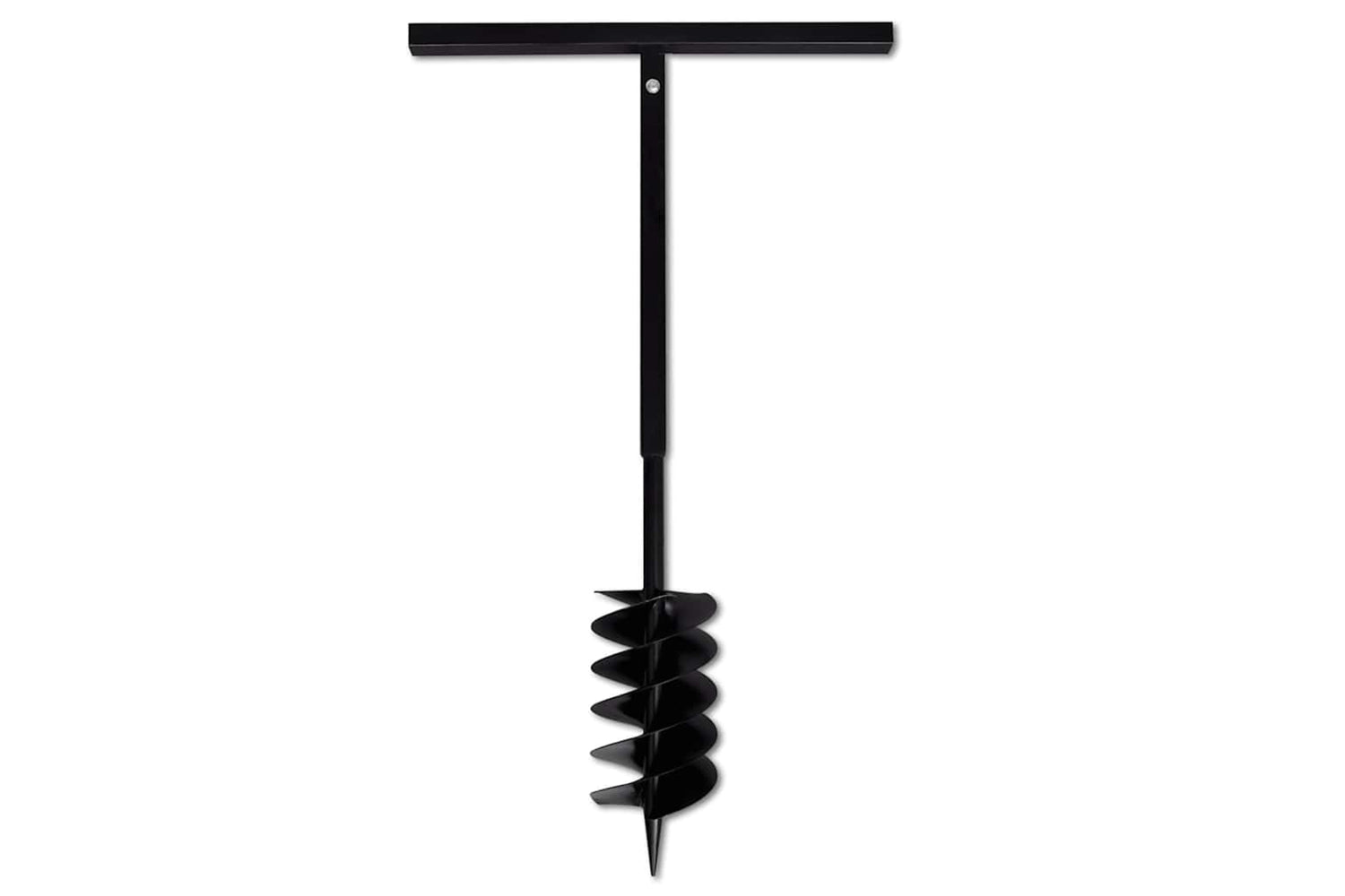 vidaXL 270527 Ground Drill With Handle 150mm With Extension Tube 5 M Steel-6