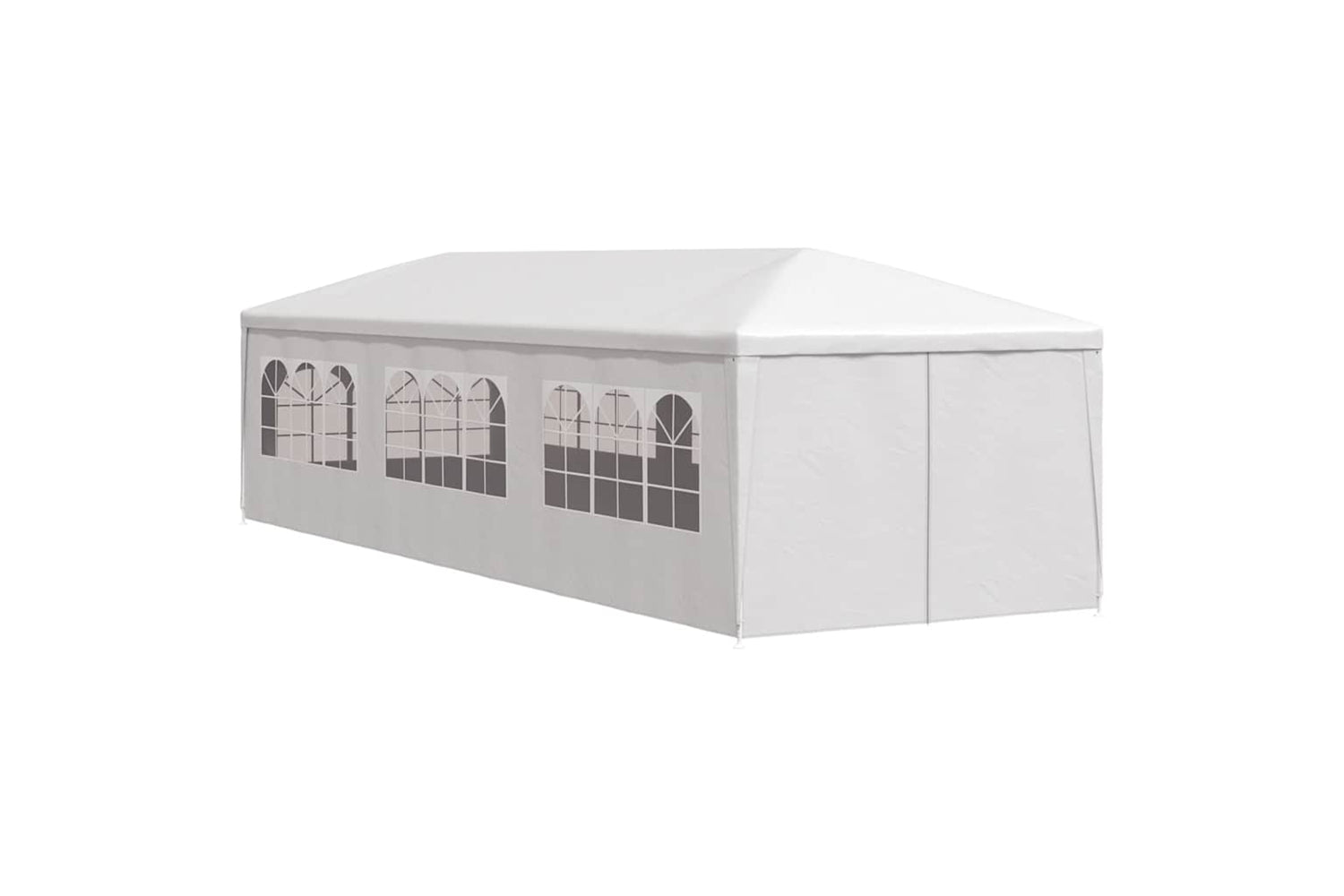 Vidaxl 90338 Party Tent 3x9 M White-2