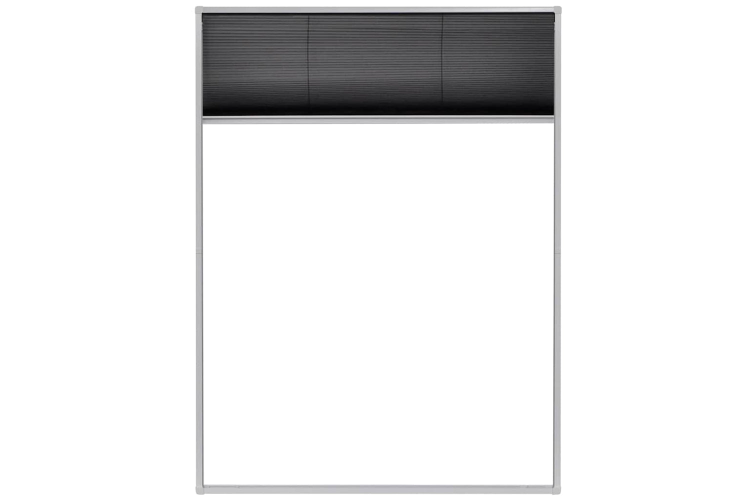 vidaXL 142610 Plisse Insect Screen For Windows Aluminium 60x80cm-2