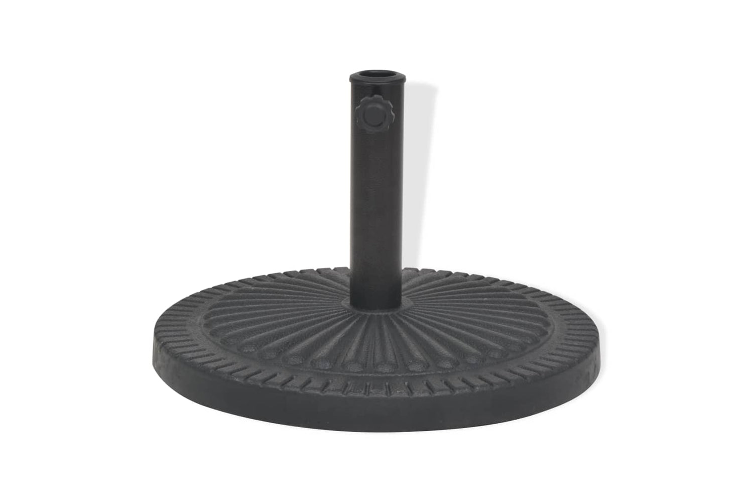 Vidaxl 43657 Parasol Base Resin Round Black 14 Kg-2
