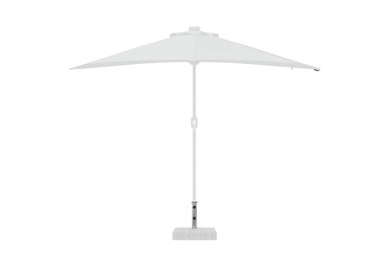 Vidaxl 43725 Parasol Base Granite Rectangular 25 Kg-4