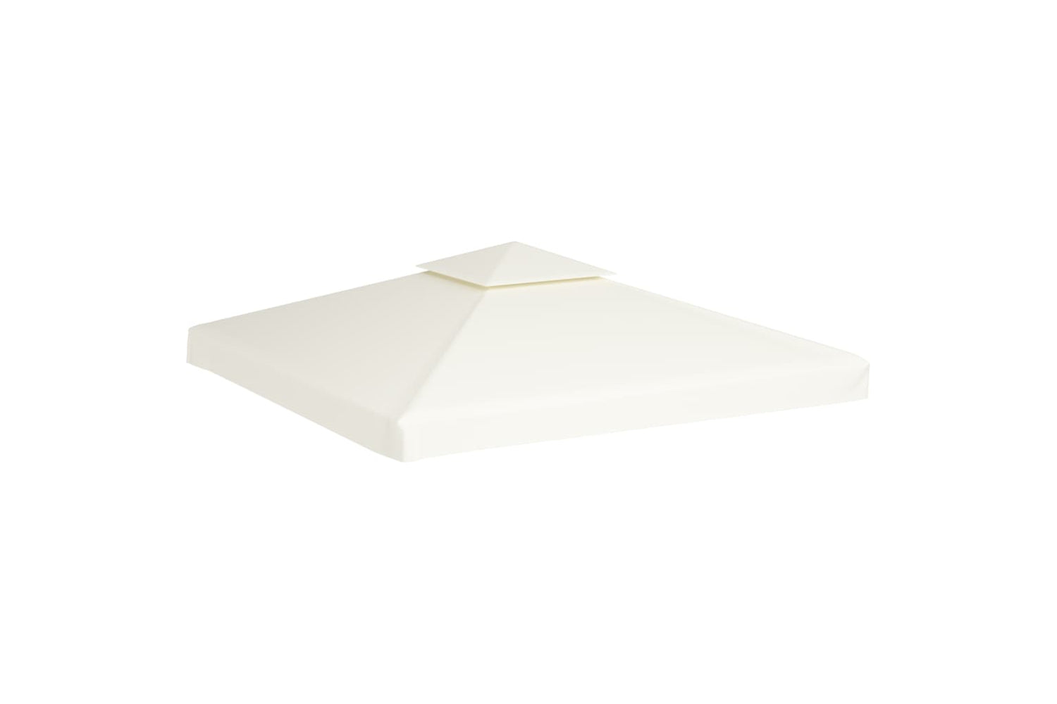 Vidaxl Gazebo Cover Canopy Replacement 310 G / M2 Cream White 3 X 3 M-2