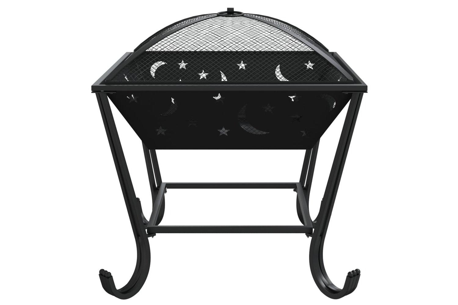 vidaXL 360065 Fire Pit With Poker 50cm Xxl Steel-3