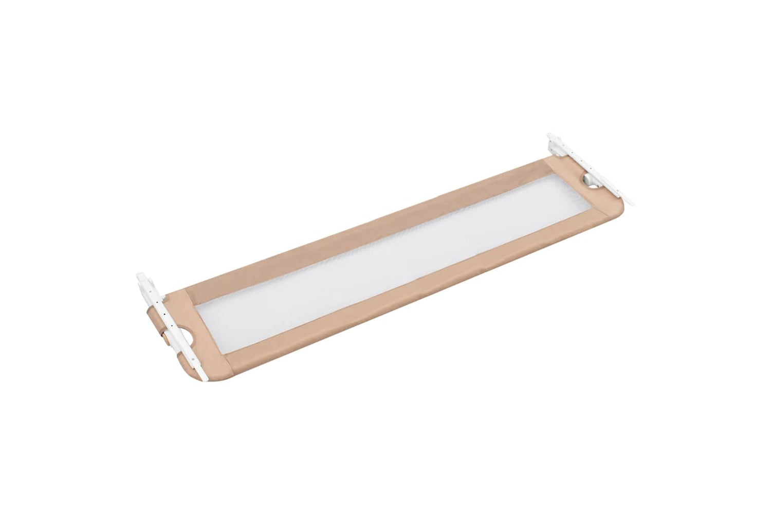 Vidaxl Toddler Safety Bed Rail Taupe 180x42 Cm Polyester-3