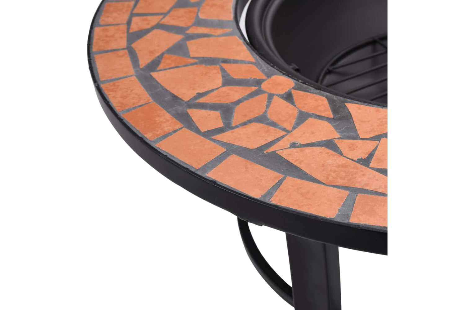 Vidaxl 46719 Vidaxl Mosaic Fire Pit Terracotta 68cm Ceramic-7