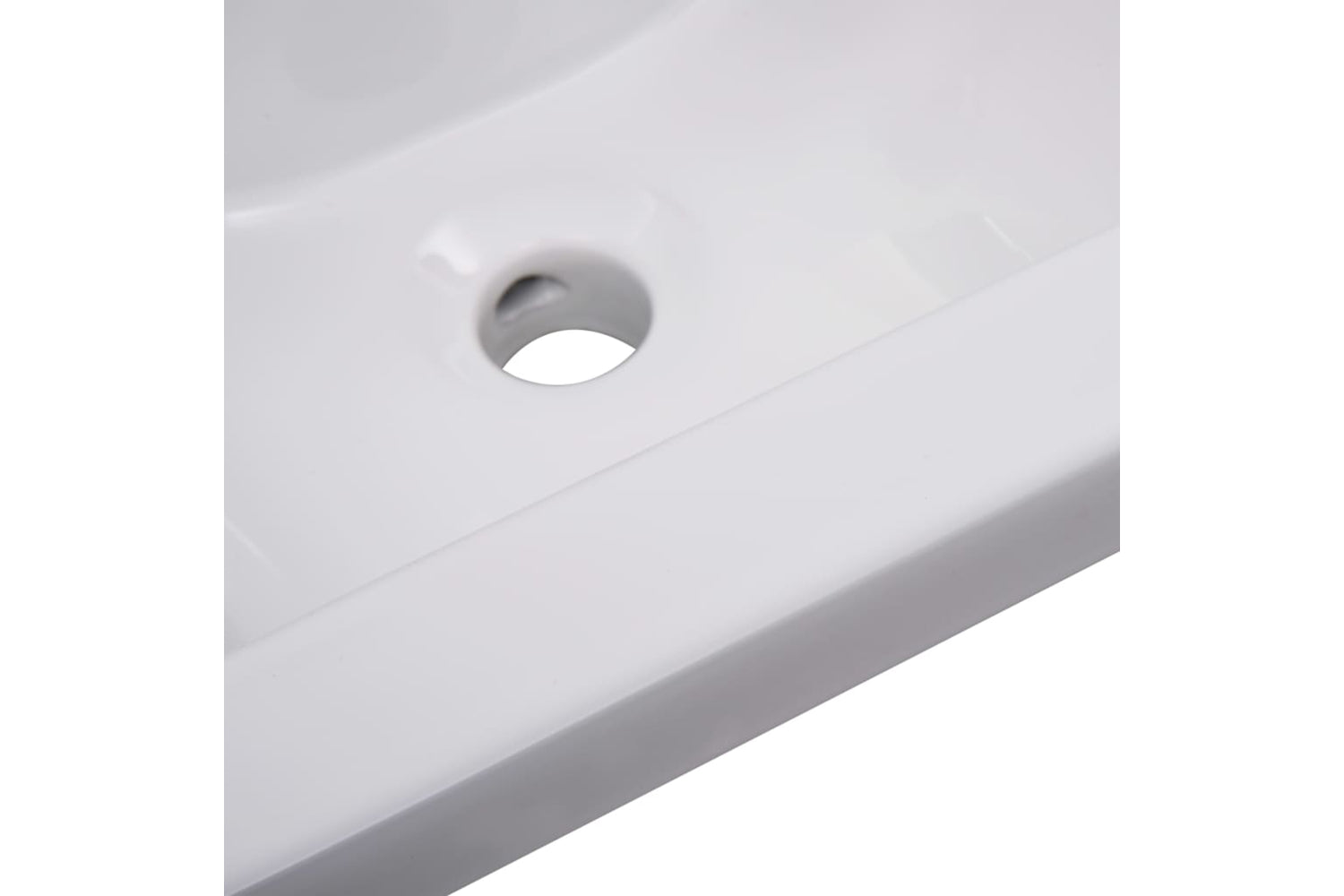 vidaXL 145060 Built-in Basin 42x39x18cm Ceramic White-5