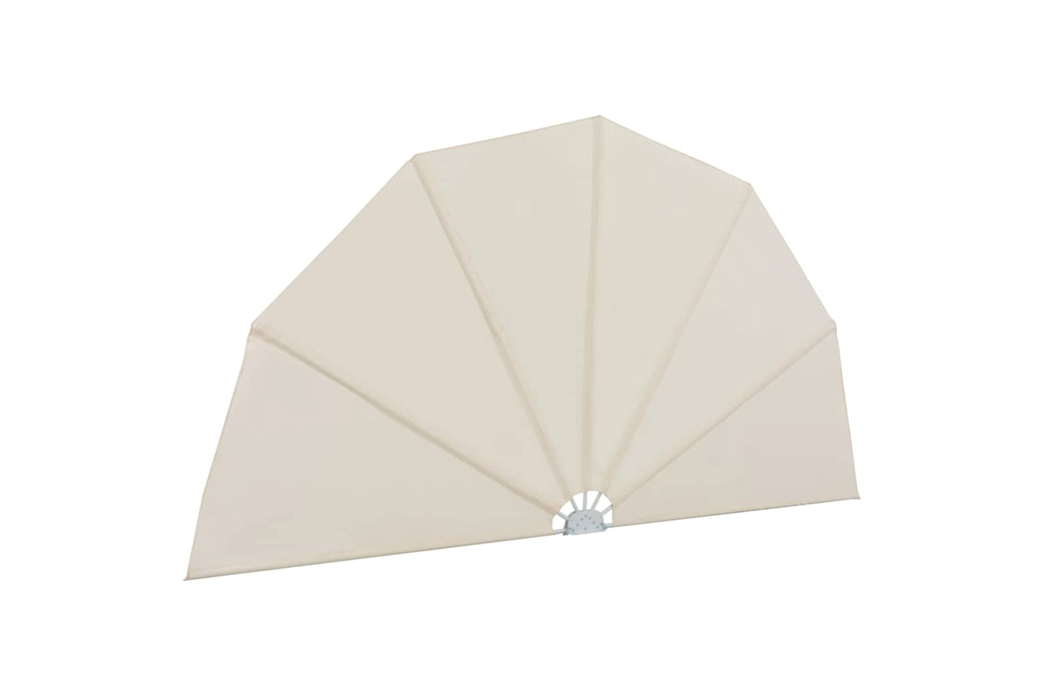 vidaXL 44578 Collapsible Terrace Side Awning Cream 200cm-4