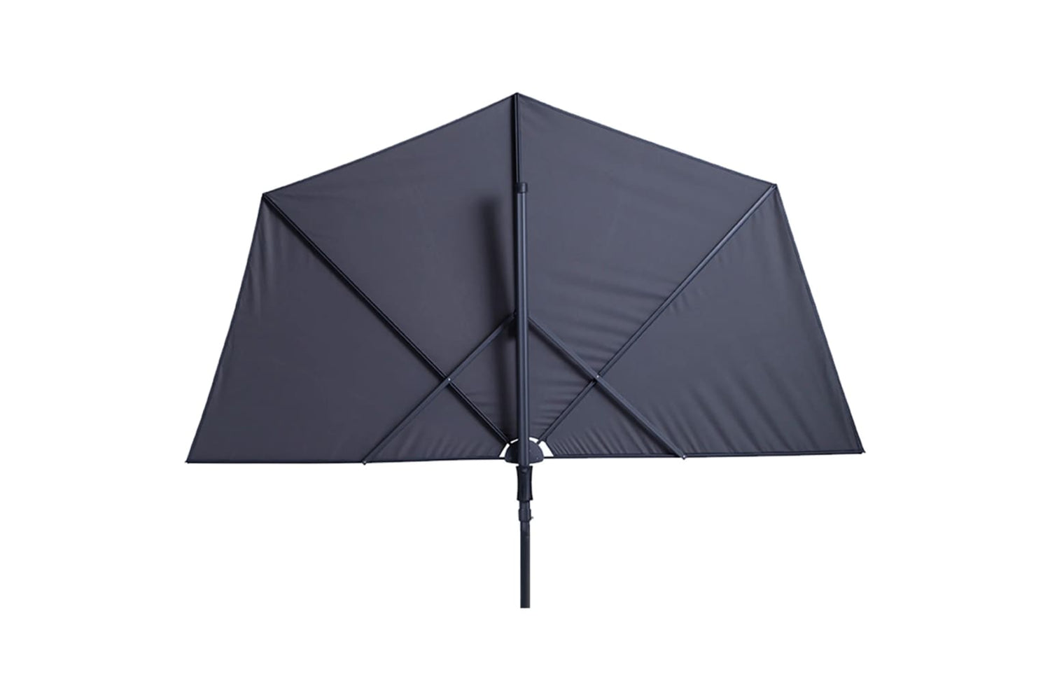 Madison Balcony Parasol Sun Wave 270x150 Cm Grey Pac3p014-4
