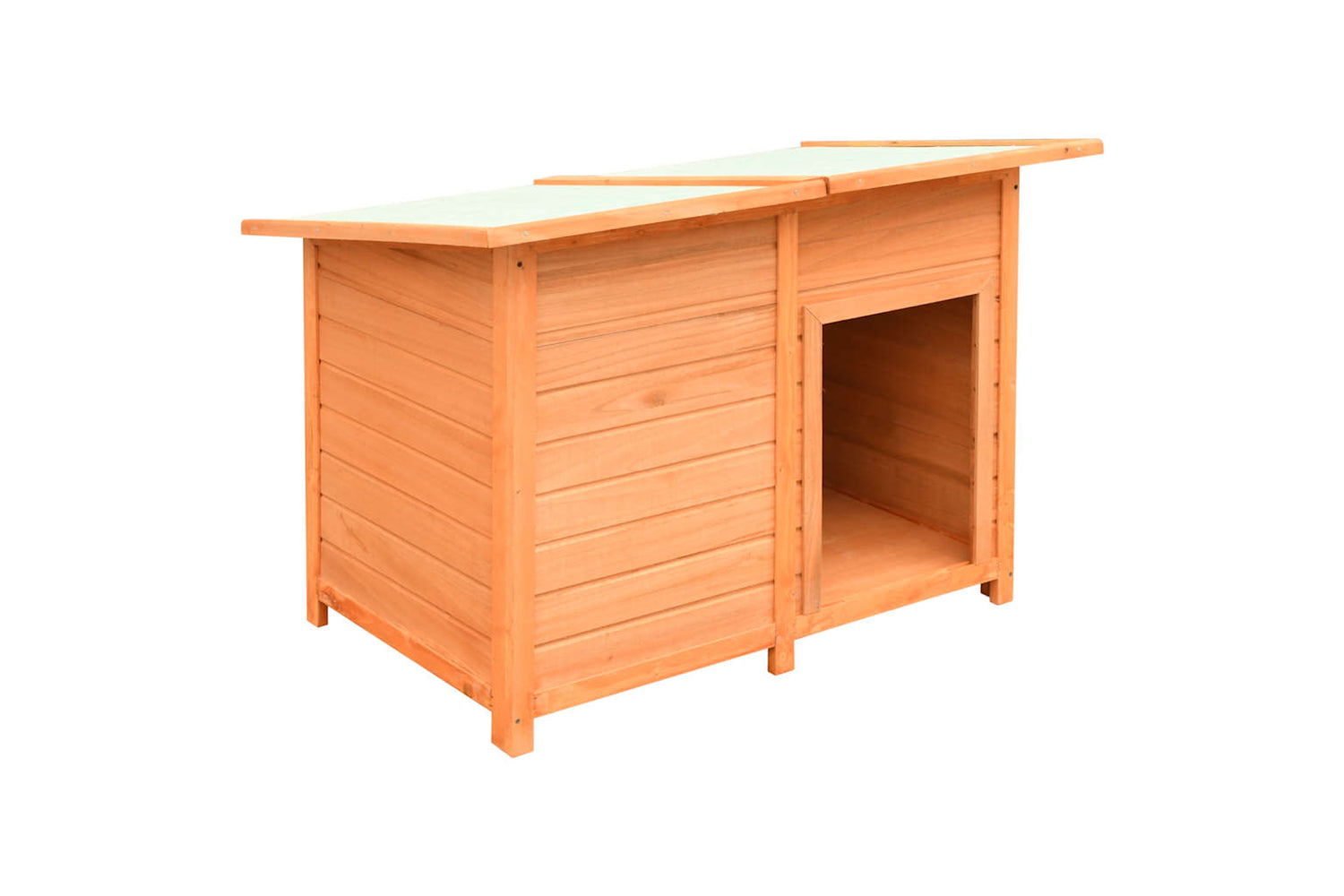 vidaXL 170641 Dog Cage Solid Pine & Fir Wood 120x77x86cm-5