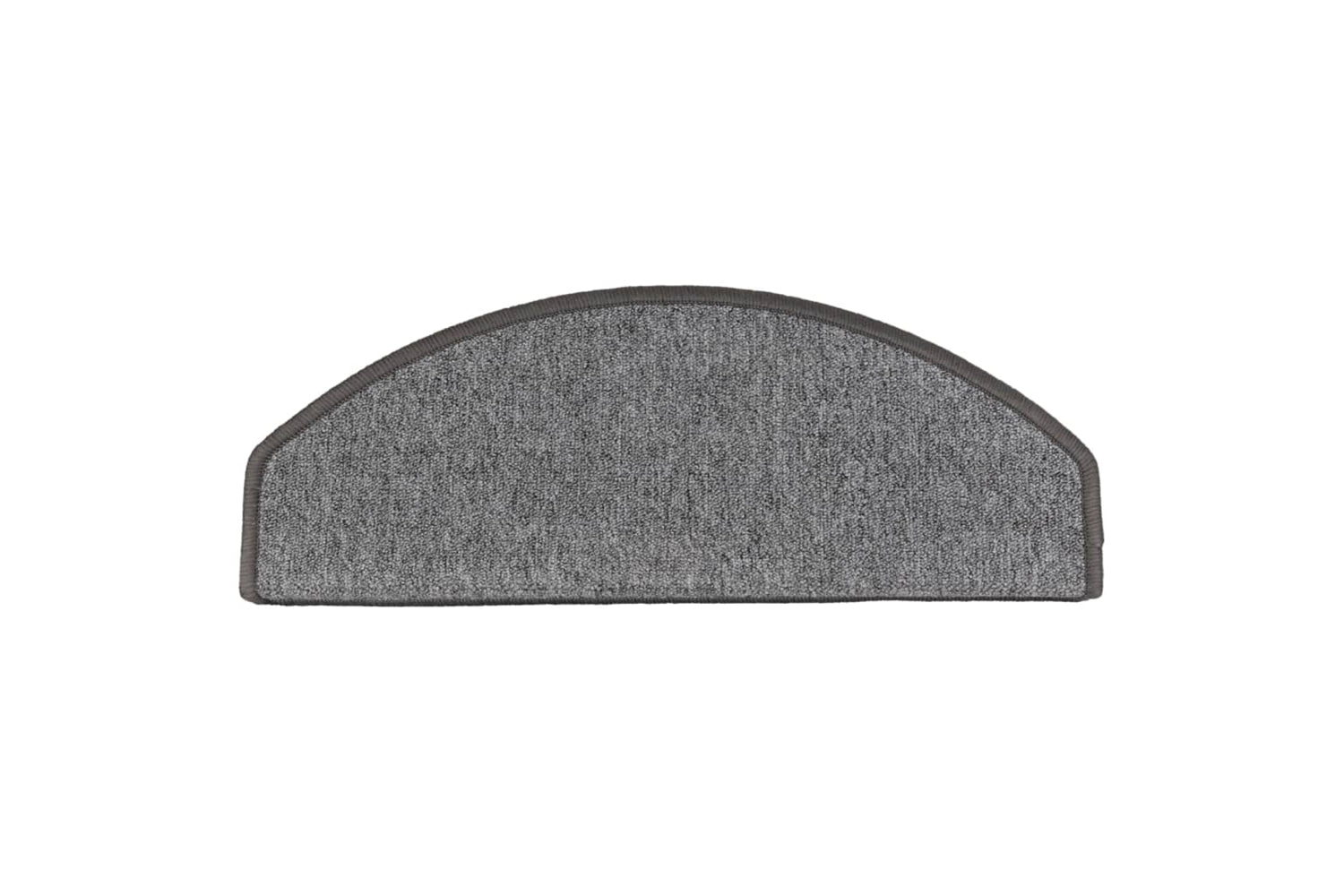 vidaXL 133885 Carpet Stair Treads 15 Pcs Dark Grey 65x24x4cm-5