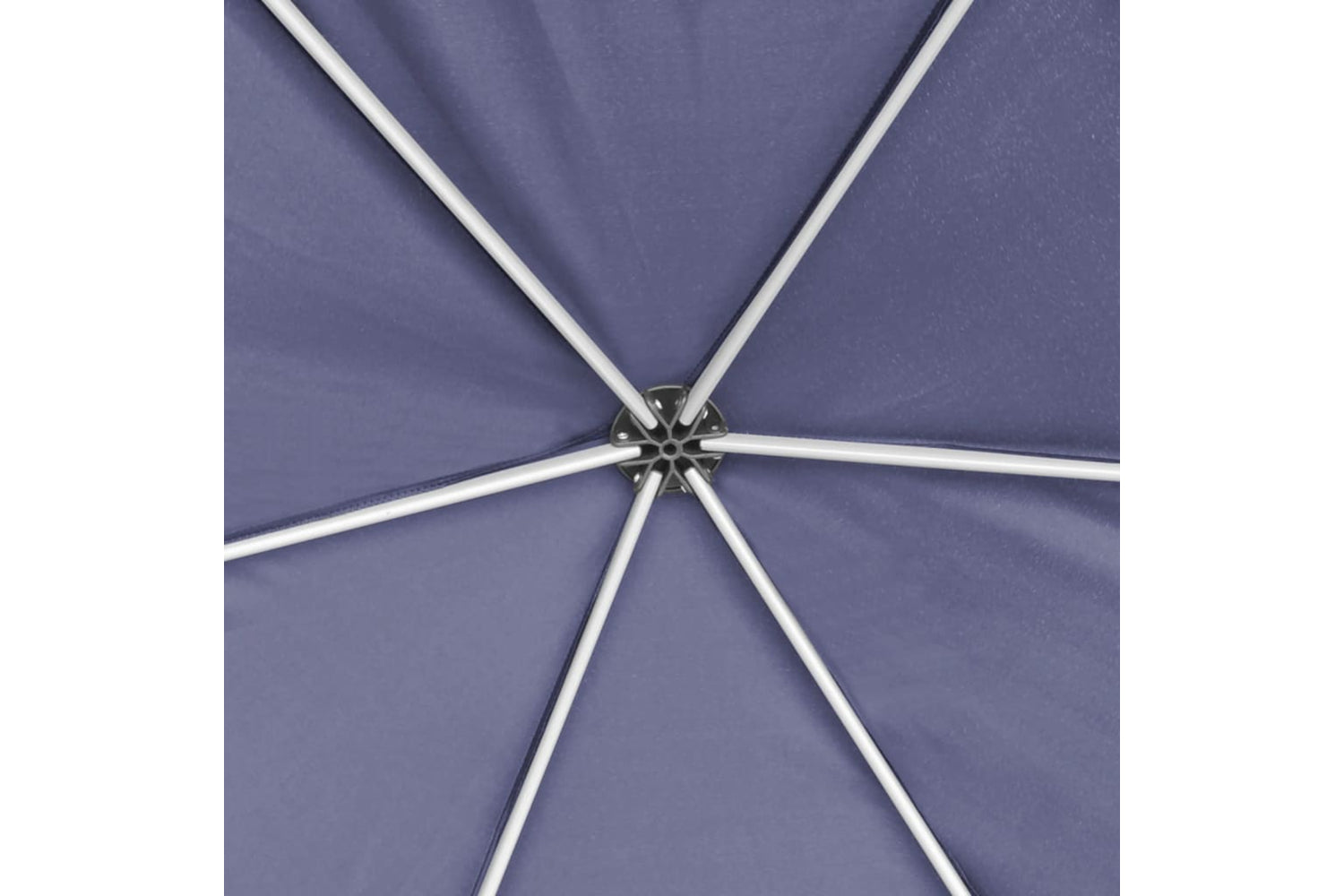 Vidaxl 42110 Hexagonal Pop-up Marquee With 6 Sidewalls Dark Blue 3.6x3.1 M-6