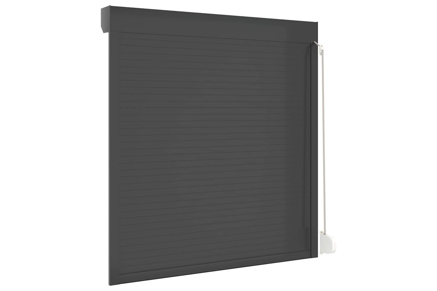 Vidaxl Roller Shutter Aluminium 140x150 Cm Anthracite-6