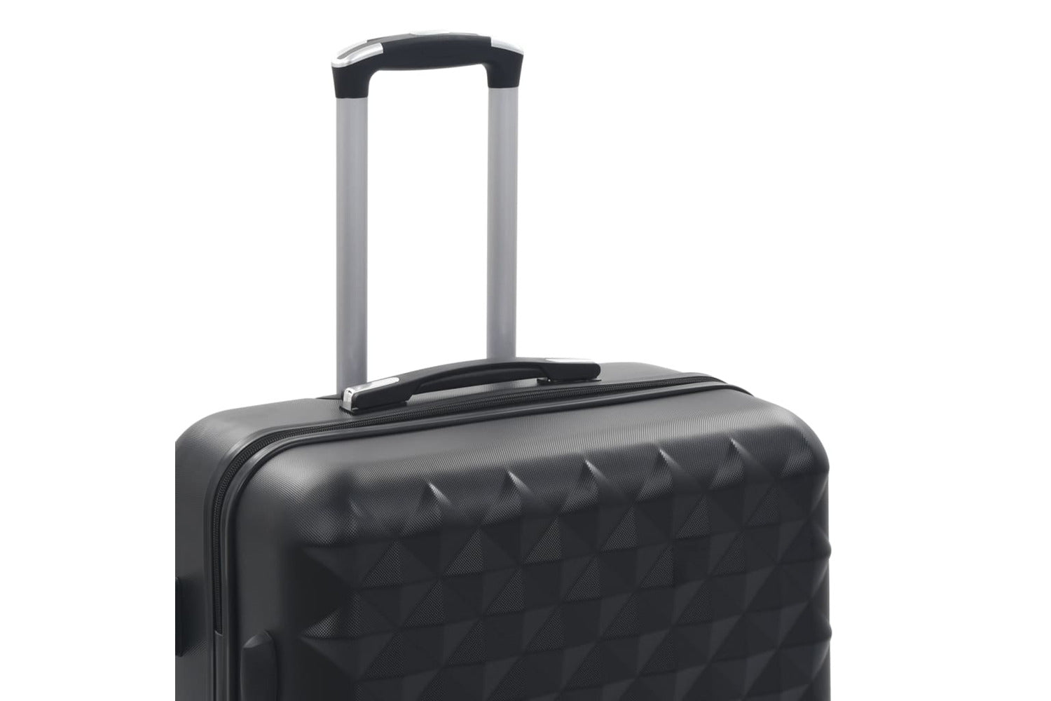 Vidaxl 91886 Hardcase Trolley Set 3 Pcs Black Abs-7