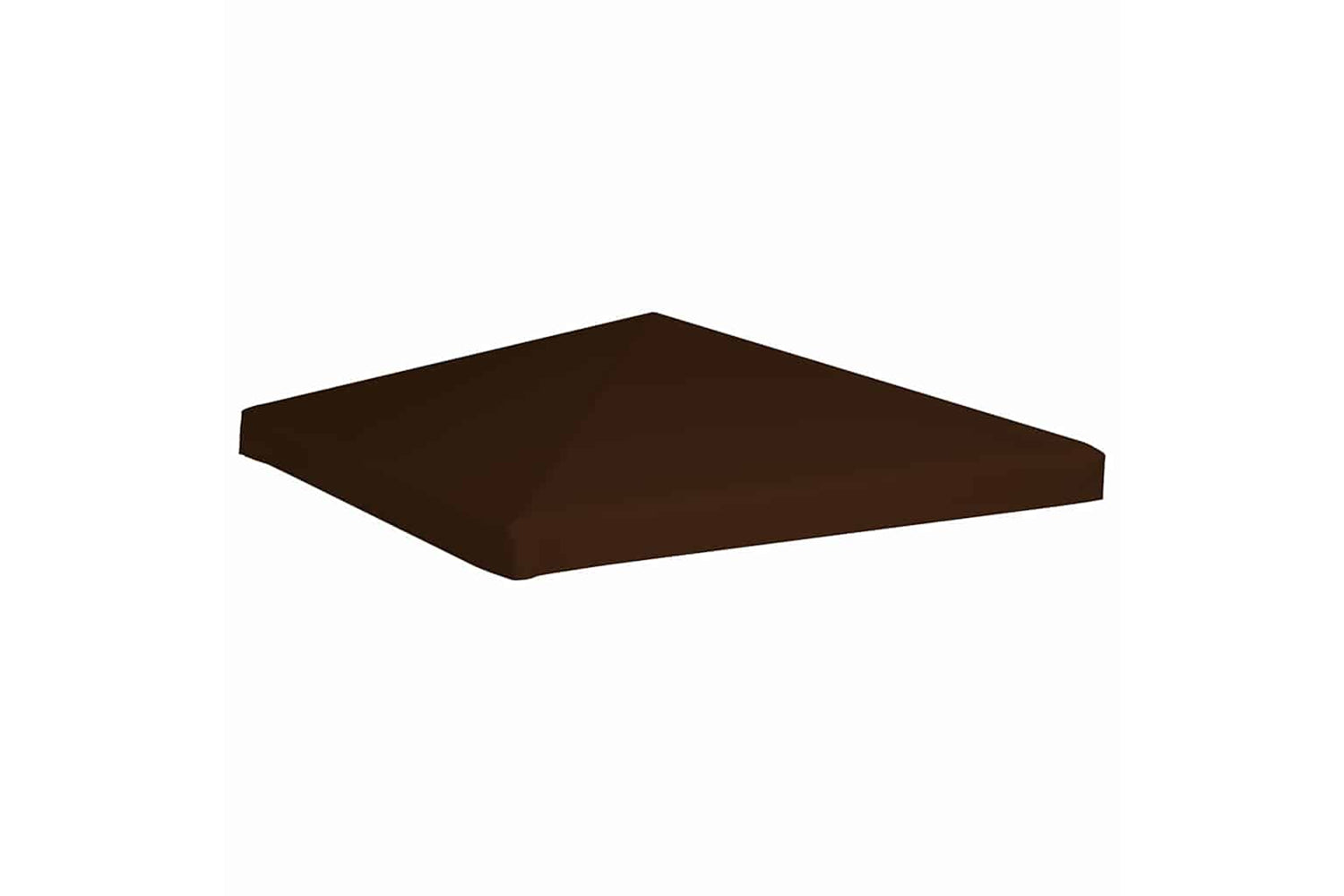 Vidaxl Gazebo Top Cover 310 G/m2 3x3 M Brown-2
