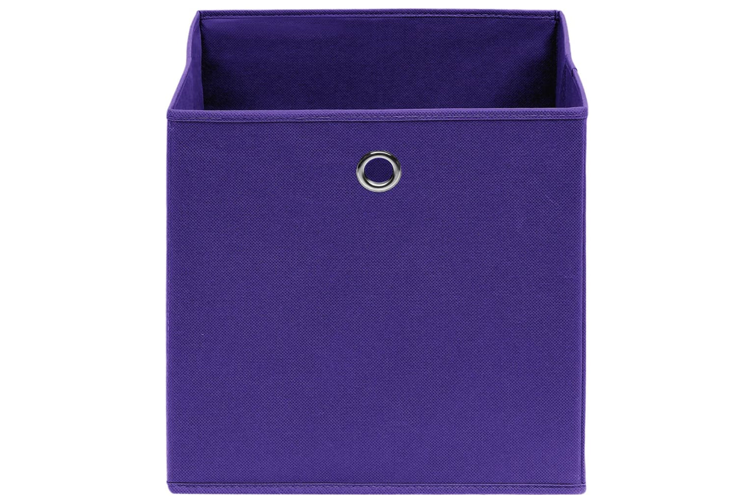 vidaXL 325211 Storage Boxes 4 Pcs Non-woven Fabric 28x28x28cm Purple-3