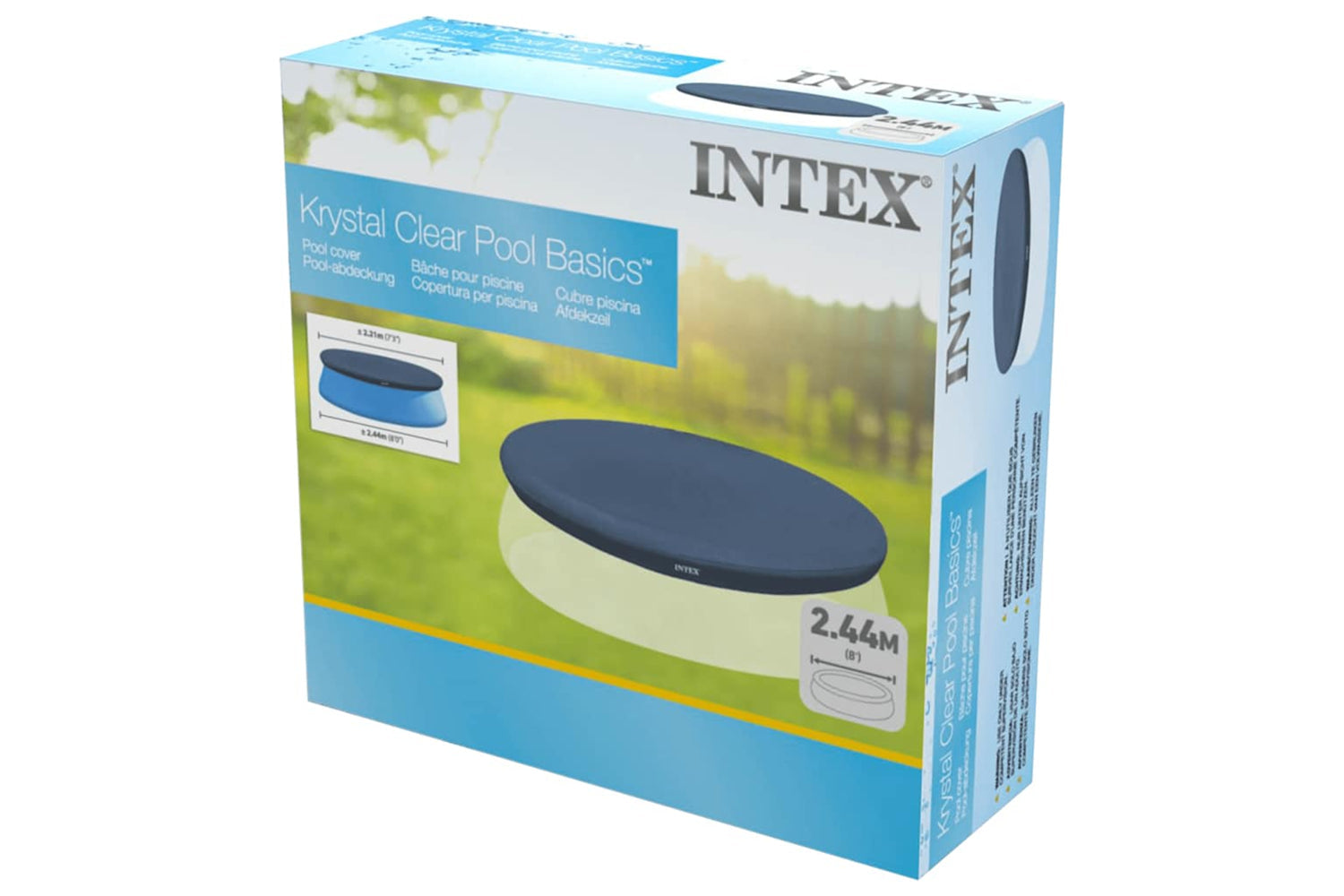 Intex 91505 Intex Pool Cover Round 244 Cm 28020-2