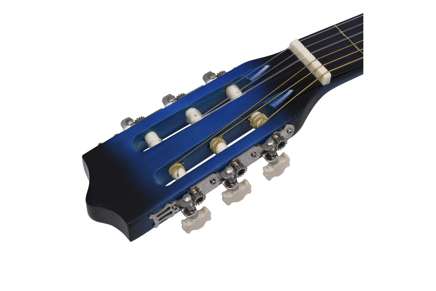 vidaXL 3055603 Classical Guitar For Beginner And Kid With Bag Blue 1/2 34"-5