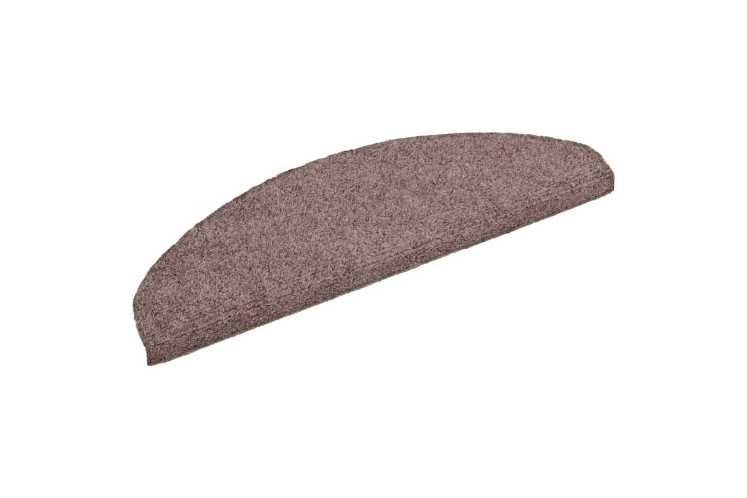 vidaXL 132696 15 Pcs Self-adhesive Stair Mats Needle Punch 65x21x4cm Brown-2