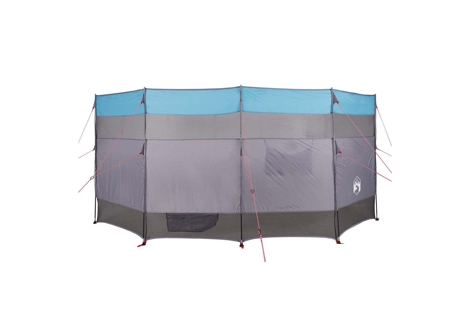 Vidaxl Camping Windbreak Blue 366x152x152 Cm Waterproof-5
